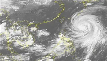 Bão Megi đang tiến vào biển Đông