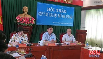 Luật đấu giá cần chấm dứt chuyện quân xanh, quân đỏ