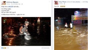 Những áng văn “mất ngủ” về Sài Gòn lụt