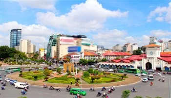 Từ 15/10: Rào đường Lê Lợi xây ga ngầm metro Bến Thành