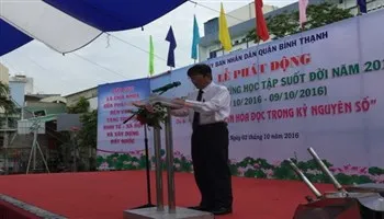 TPHCM phát triển văn hoá đọc trong tuần lễ hưởng ứng học tập suốt đời năm 2016