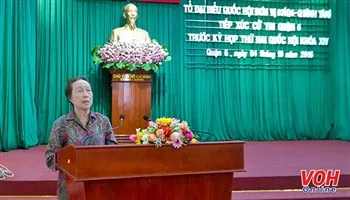 Tin TPHCM ngày 04/10/2016: Đại biểu Quốc hội tiếp xúc cử tri Quận 6