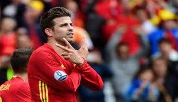 Pique chia tay tuyển Tây Ban Nha sau World Cup 2018 ở Nga