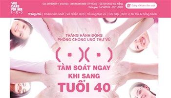 Khám sàng lọc miễn phí ung thư vú cho chị em trên 40 tuổi