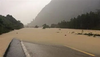 Miền Trung mưa lớn, nước ngập, cây đổ, lũ đang lên