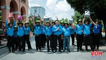 Gần 100 thanh niên tham gia du khảo xe đạp “Thành phố tôi yêu”