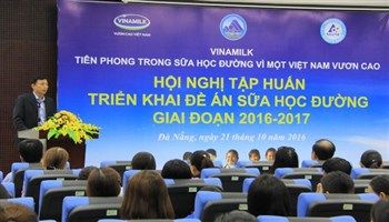 Đà Nẵng: gần 18 ngàn trẻ em được uống sữa miễn phí