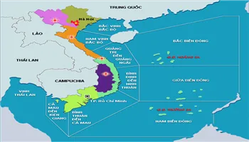 Nam Biển Đông có mưa rào và dông mạnh