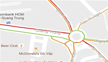 Google Maps mở chức năng báo kẹt xe ở Việt Nam