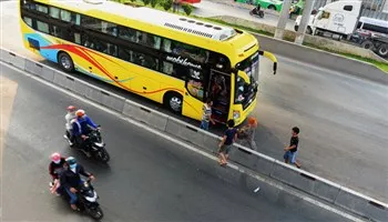 TPHCM: Xe khách vi phạm giao thông tăng đột biến