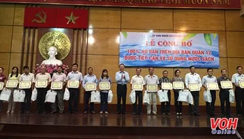 TPHCM: 100% hộ dân được sử dụng nước sạch vào cuối tháng 11/2016