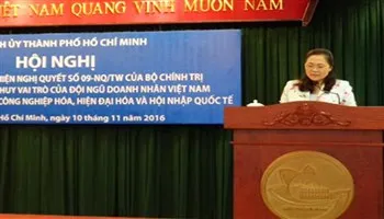 TP tiếp tục tạo môi trường tốt nhất cho doanh nghiệp, doanh nhân