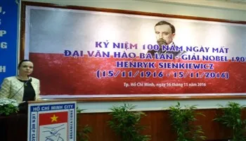 Kỷ niệm 100 năm ngày mất đại văn hào Ba Lan Henryk Sienkiewicz