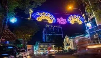 TPHCM: thêm 4 tuyến đường được trang trí ánh sáng nghệ thuật