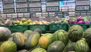 Giá cả thị trường 21/11: dưa hấu không hạt 30 ngàn đồng/kg