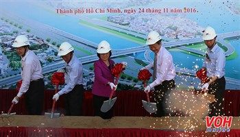 Khởi công xây nhánh cầu kết nối cầu Nguyễn Văn Cừ với Đại lộ Võ Văn Kiệt