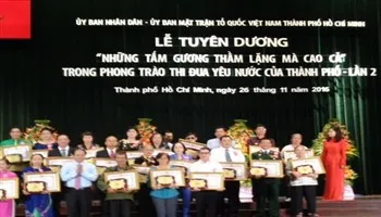 TPHCM tuyên dương 138 gương thầm lặng mà cao cả