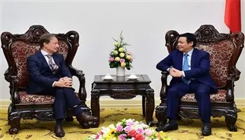 Phó Thủ tướng Vương Đình Huệ tiếp Đại sứ, Trưởng Phái đoàn Liên minh châu Âu