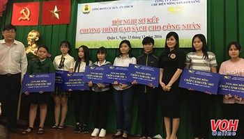 Chương trình gạo sạch cho công nhân: giá gạo giảm 15% so với thị trường