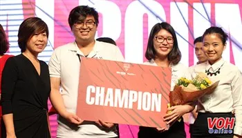 Giày trẻ em biến thành phao giành Quán quân Young Marketers mùa 5