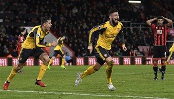 Kết quả bóng đá 4/1/2017: Arsenal ngược dòng cầm chân Bournemouth
