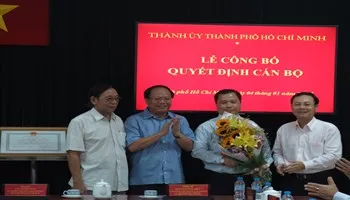 Ông Ma Xuân Việt giữ chức vụ Phó Trưởng Ban Tổ chức Thành ủy