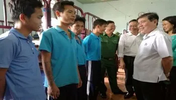 Lãnh đạo TPHCM thăm cán bộ - học viên cai nghiện tại các trung tâm và cơ sở xã hội 