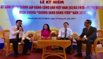 TPHCM: Tuyên dương 42 gương sáng đảng viên tiêu biểu