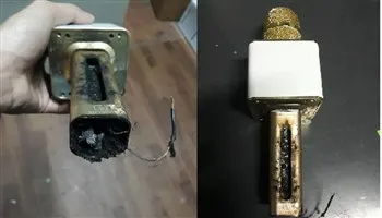 Nguy cơ cháy nổ từ micro hát karaoke di động?
