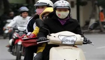Không khí lạnh tăng cường đang xuống phía Nam