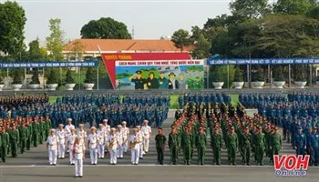 Bộ Tư Lệnh TPHCM ra quân huấn luyện năm 2017