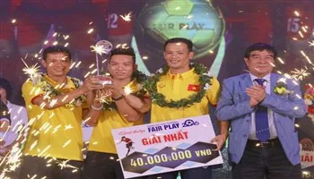 Đội tuyển Futsal Việt Nam đoạt giải nhất Giải Fair Play 2016