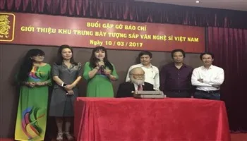 Ra mắt Nhà trưng bày tương sáp nghệ sĩ Việt Nam