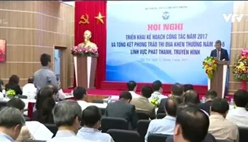 Doanh thu năm 2016 của ngành phát thanh, truyền hình ước đạt hơn 22.000 tỷ đồng
