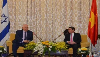 Tổng thống Israel thăm và làm việc tại TPHCM