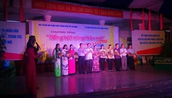 “Tiếng hát nông thôn mới 2017” tạm biệt huyện Bình Chánh