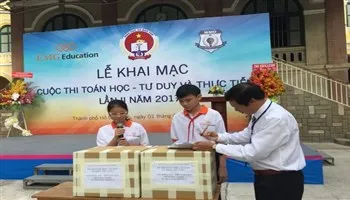 Gần 1.300 học sinh tham gia “Toán học – Tư duy và thực tiễn”