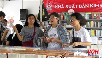 Hội sách quận 7: Sách thiếu nhi lên ngôi