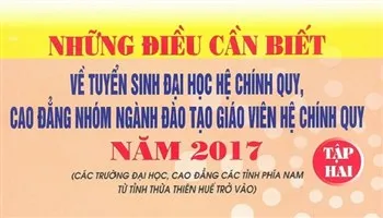 Cẩm nang tuyển sinh đại học in sai mã ngành, Thứ trưởng Bùi Văn Ga lưu ý