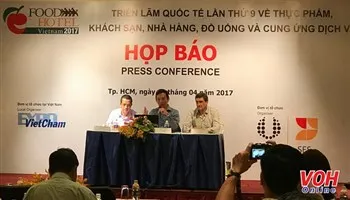 Triển lãm lần thứ 9 về Food-HotelVietnam 2017 diễn ra từ 25-27/4