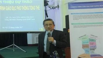 Công bố dự thảo chương trình giáo dục phổ thông mới