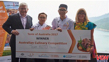 Đã tìm ra quán quân cuộc thi “Taste of Australia”