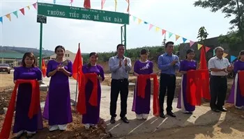  Khánh thành phân hiệu trường tiểu học Bế Văn Đàn