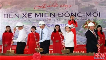 Khởi công bến xe miền Đông mới tại Quận 9  