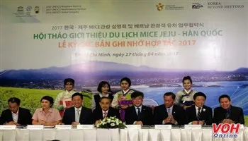 Nhiều hỗ trợ cho khách du lịch Mice đi Jeju