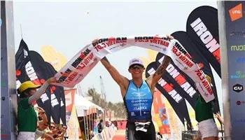 Quán Quân Ironman 70.3 Việt Nam 2017 đến từ “xứ sở chuột túi”