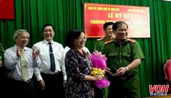 Ban Tuyên giáo Thành ủy ký kết phối hợp công tác với Cảnh sát PC-CC TPHCM