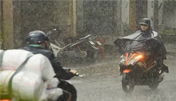 Cảnh báo thời tiết mưa dông tại Nam Bộ và Tây Nguyên