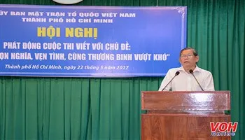 Phát động cuộc thi viết “Gương trọn nghĩa, vẹn tình, cùng thương binh vượt khó”