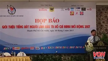 Tiếng hát Người làm báo TPHCM mở rộng 2017 có tổng giải thưởng lên đến 200 triệu đồng